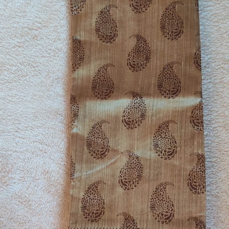 Sārī "Semi Raw Silk", 112 cm