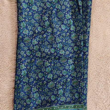 Krepa imitācijas sārī, 110 cm