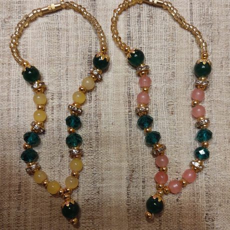 2 necklaces (13 cm)